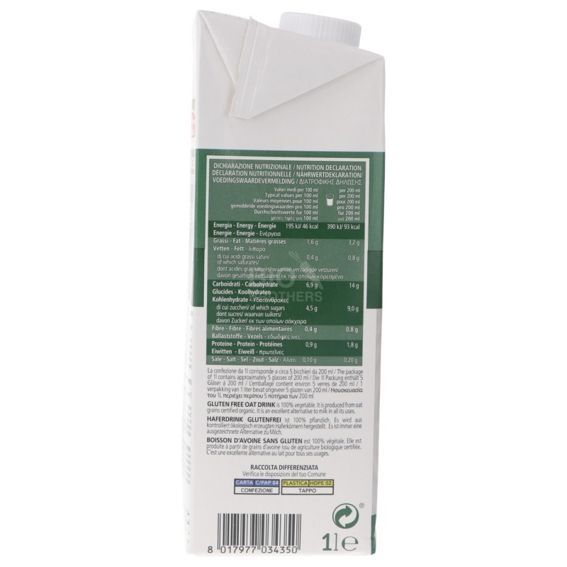 Bevanda Avena drink Biologica