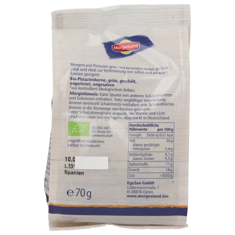 Pistacchi sgusciati al naturale