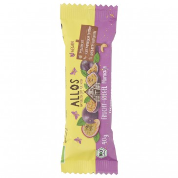 BARRETTA MARACUJA & FRUTTA SECCA BIO 30G ALLOS BARRETTA MARACUJA & FRUTTA SECCA BIO 30G ALLOS