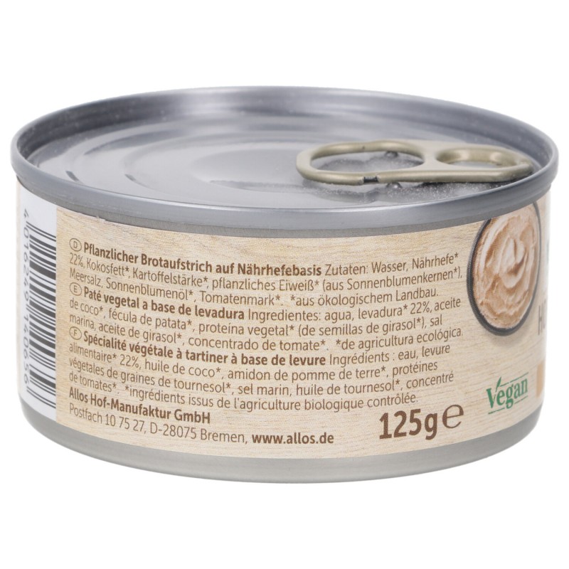 Patè vegetale ''classico'' bio