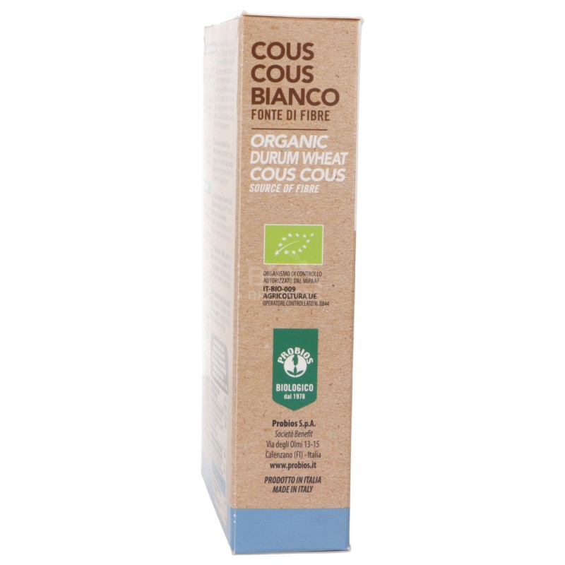 COUS COUS BIANCO BIOLOGICO 500GR PROBIOS