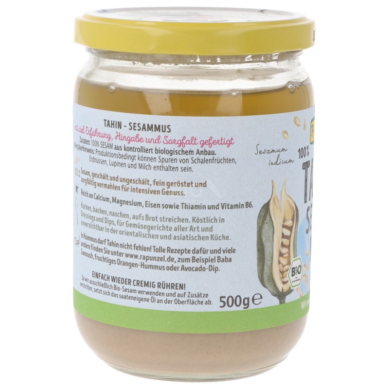 Tahin, crema bio di sesamo