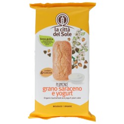 Plum cake di grano saraceno e yogurt