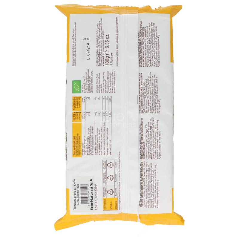 Plum cake di grano saraceno e yogurt