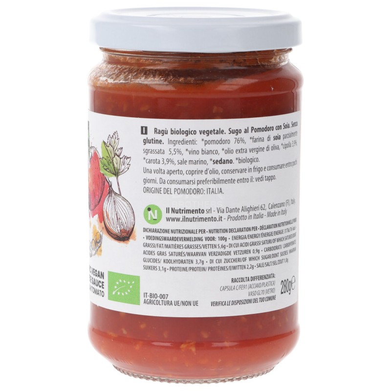 Ragù di Soia Biologico