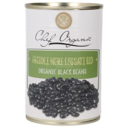 FAGIOLI NERI BIO 400GR CHEFORGANIC