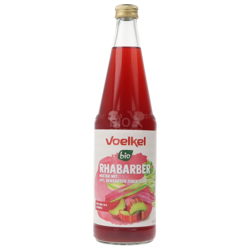 Bevanda al succo di Rabarbaro Bio