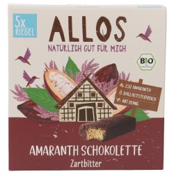 Multipack Merendine Amaranto soffiato ricoperte Cioccolato fondente biologiche