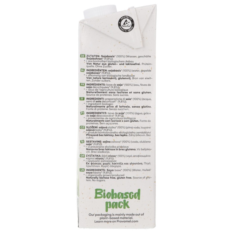 Soia drink senza zucchero