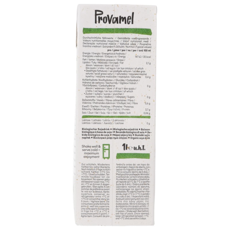 Soia drink senza zucchero