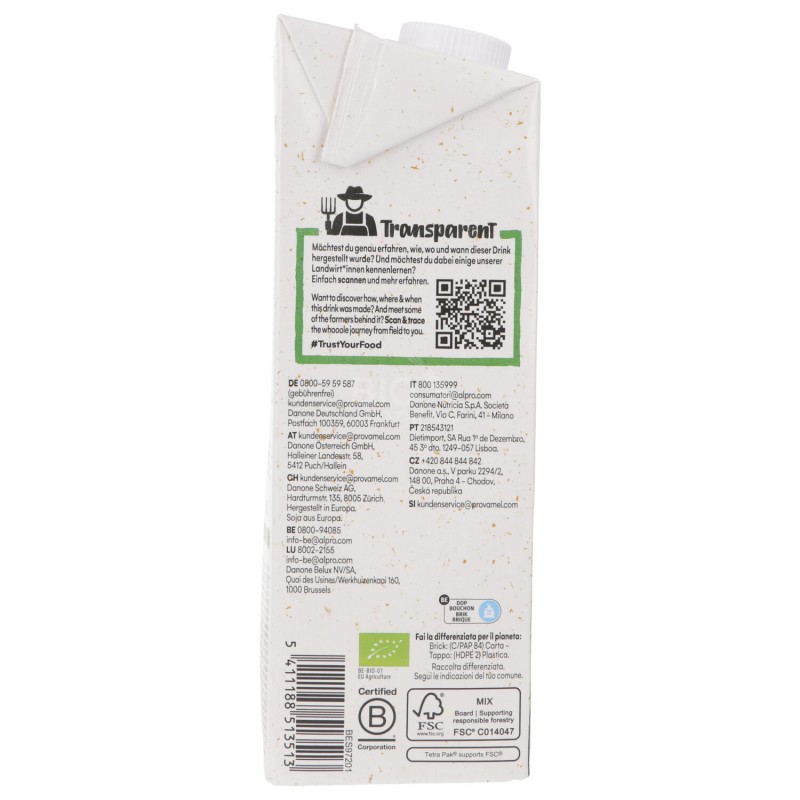 Soia drink senza zucchero