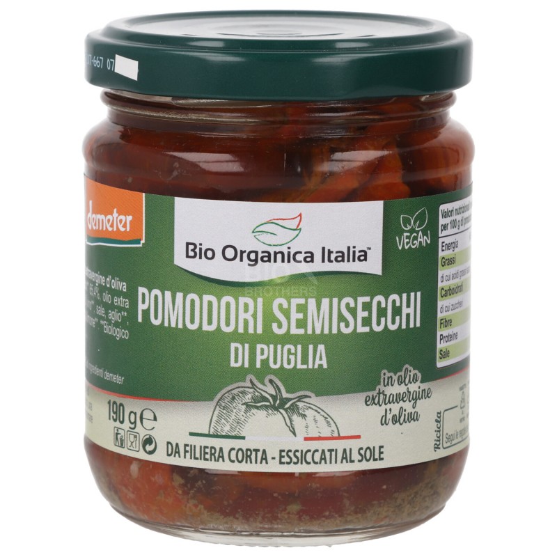 Pomodori di Puglia semisecchi sott'olio