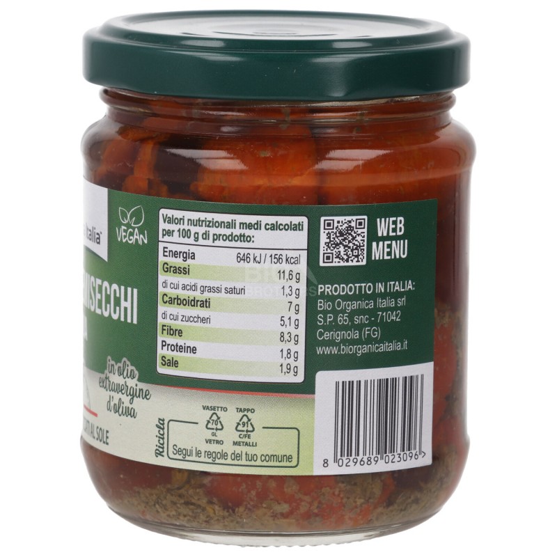Pomodori di Puglia semisecchi sott'olio