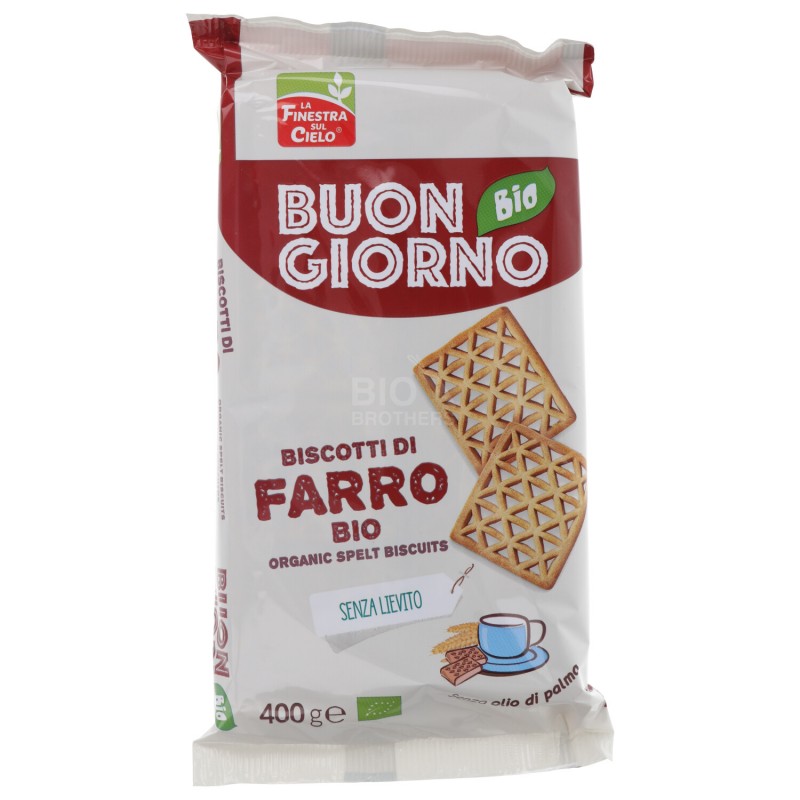 Biscotti di farro bio senza lievito