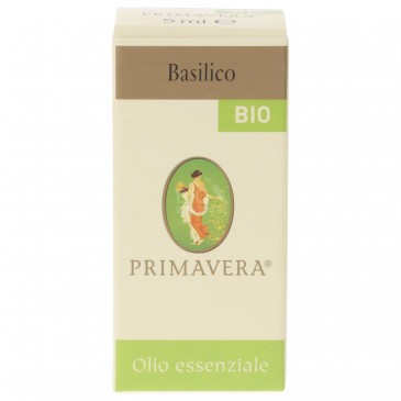 OLIO ESSENZIALE PURO DI BASILICO BIOLOGICO 5ML OLIO ESSENZIALE PURO DI BASILICO BIOLOGICO 5ML
