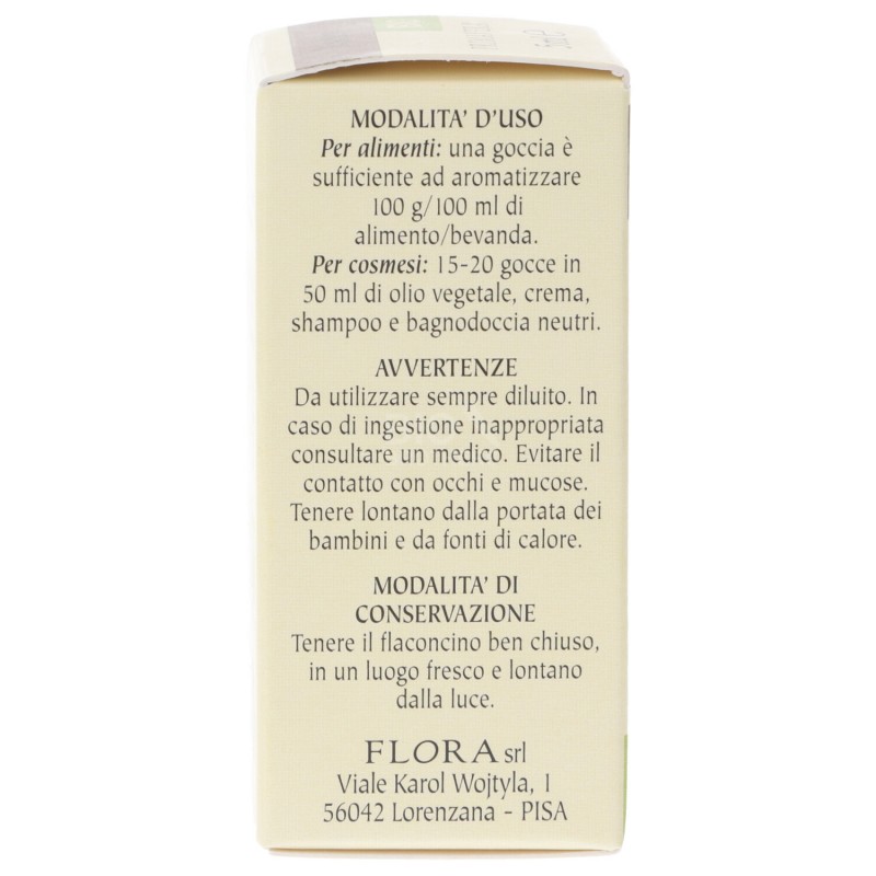 OLIO ESSENZIALE PURO DI BASILICO BIOLOGICO 5ML