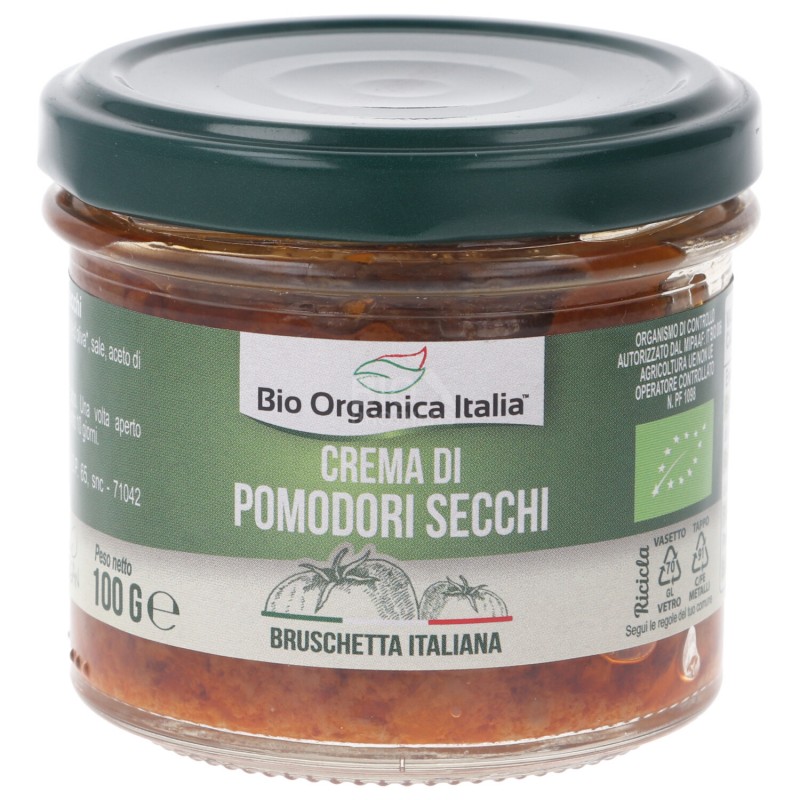 Crema spalmabile di pomodori secchi bio