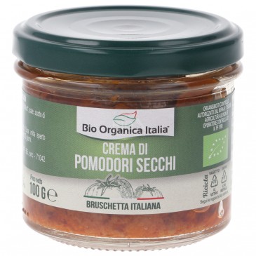 Crema spalmabile di pomodori secchi bio Crema spalmabile di pomodori secchi bio