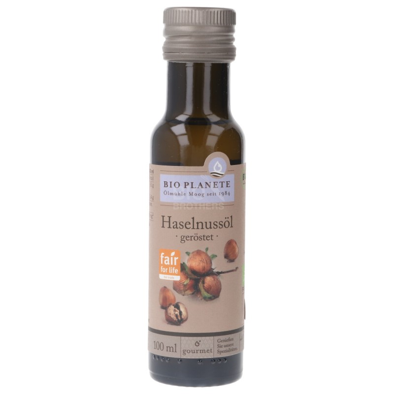OLIO DI NOCCIOLA TOSTATA BIO 100ML BIOPL.