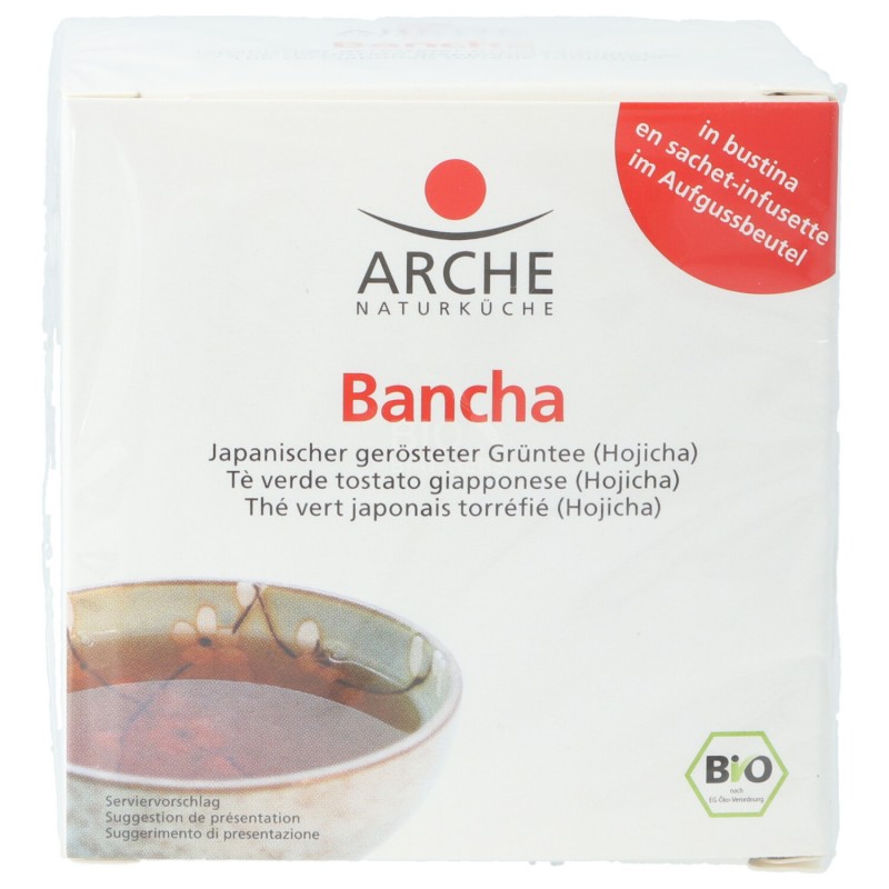 Tè Bancha bio in filtri