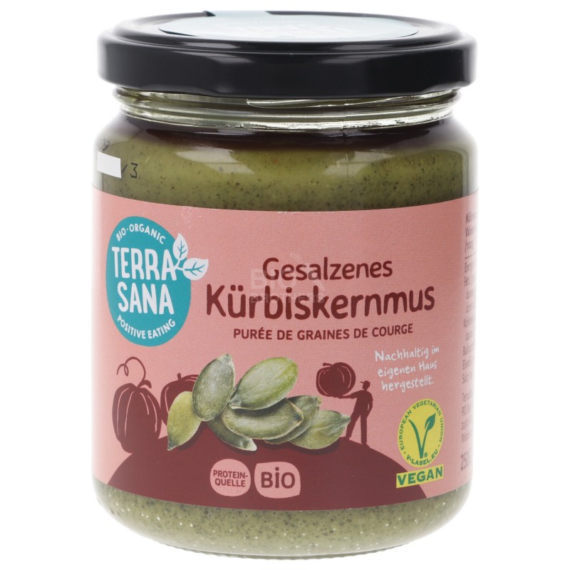 Crema di Semi di Zucca Bio Vegan leggermente salata