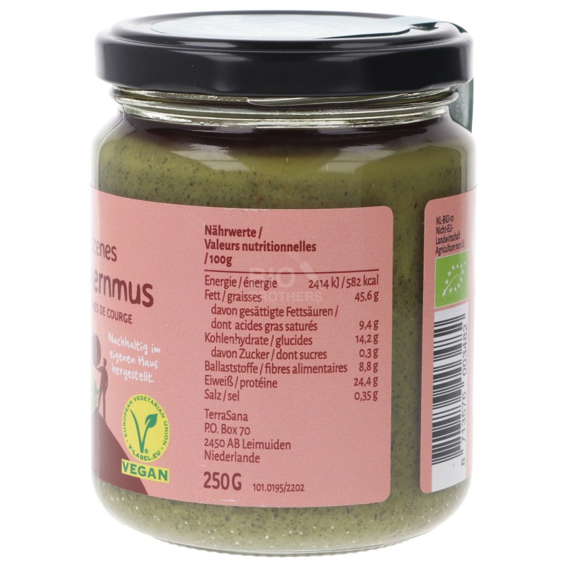 Crema di Semi di Zucca Bio Vegan leggermente salata