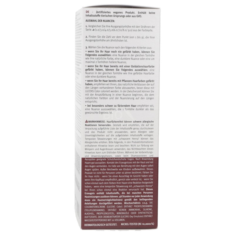 TINTA COLOR 7.0 BIONDO LUCENS