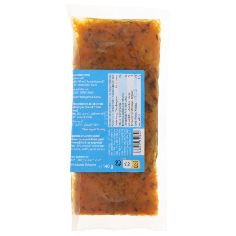 VEGAN CAROTE SALMON-STYLE AFFUM. BIO 140G LORD