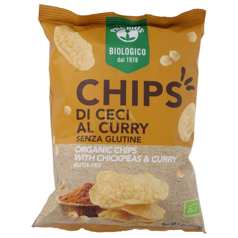 CHIPS CECI CURRY BIO 40GR