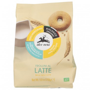 FROLLINI AL LATTE BIO 250GR FROLLINI AL LATTE BIO 250GR