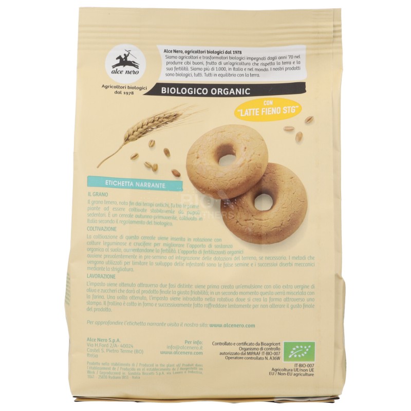 FROLLINI AL LATTE BIO 250GR