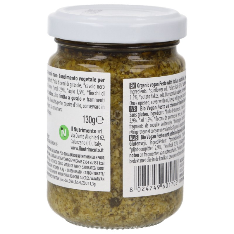 Pesto con cavolo nero biologico