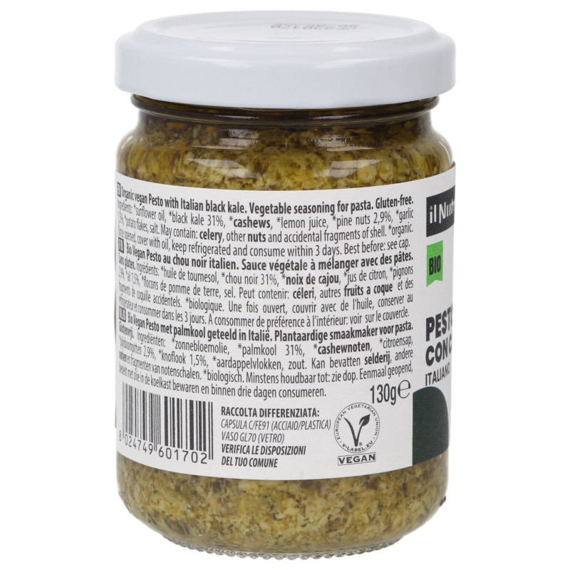 Pesto con cavolo nero biologico