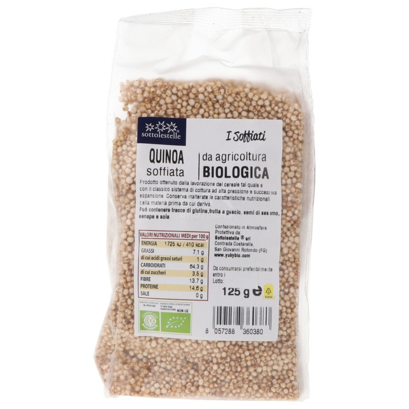 Quinoa Soffiata Biologica al naturale