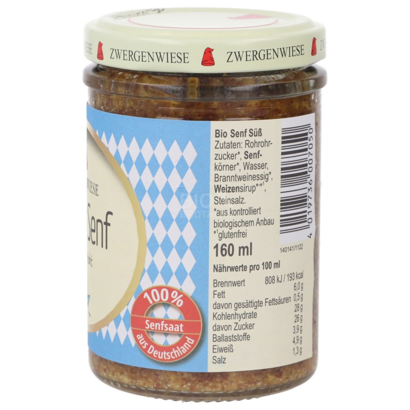 Senape Dolce Bavarese Biologica