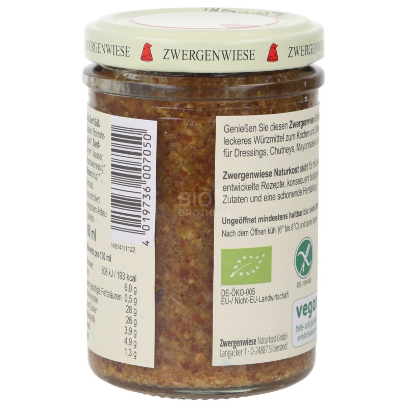 Senape Dolce Bavarese Biologica