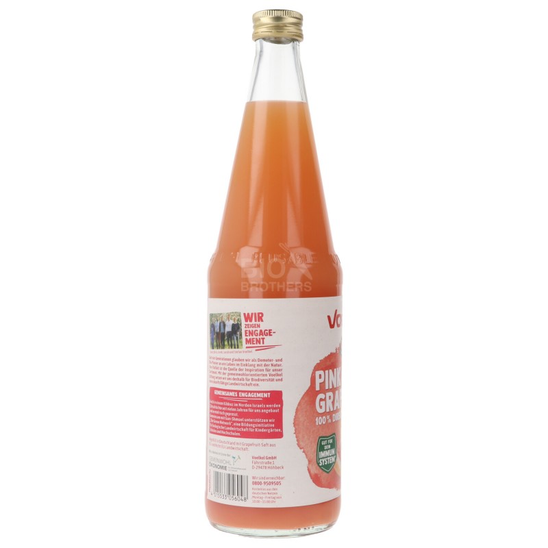 Succo Pompelmo Rosa Biologico