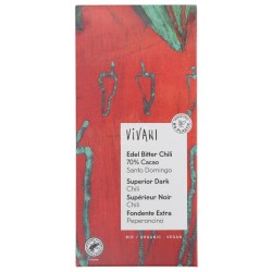 Cioccolato fondente Biologico con Peperoncino