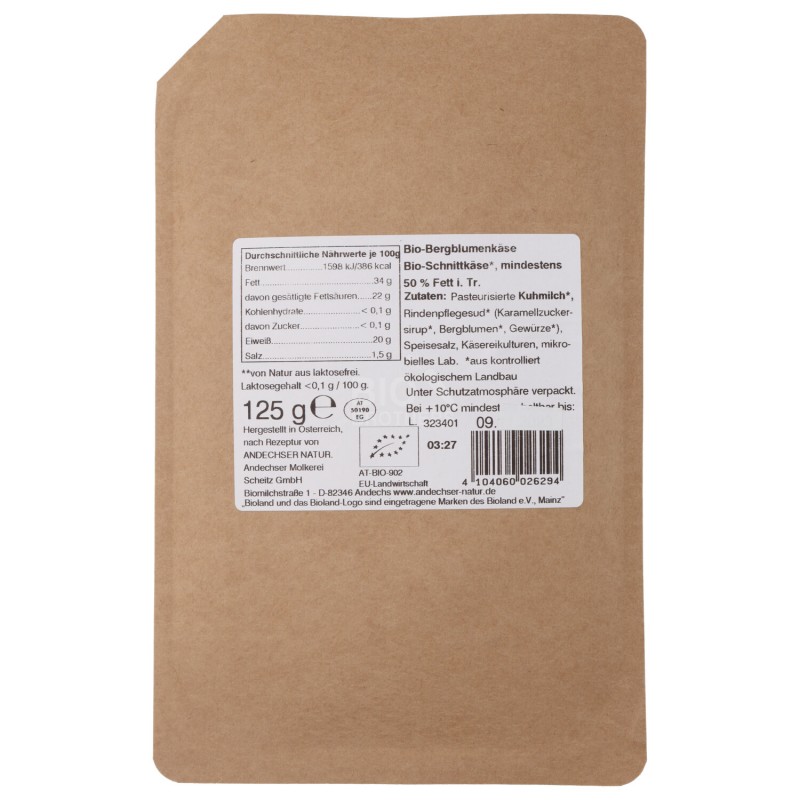 FORM. FETTE FIENO FIORI 125GR ANDEC