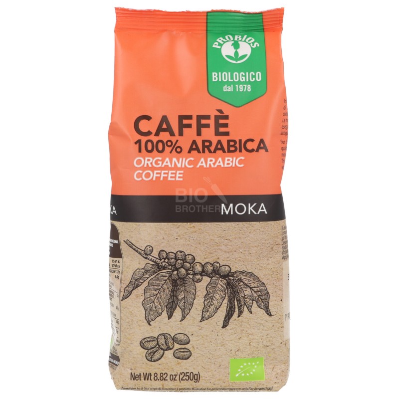 Caffè 100% Arabica per moka