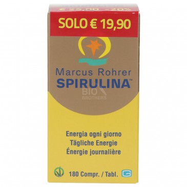 SPIRULINA MARCUS ROHRER 180CPR PROMO SPIRULINA MARCUS ROHRER 180CPR PROMO