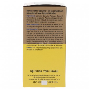 SPIRULINA MARCUS ROHRER 180CPR PROMO SPIRULINA MARCUS ROHRER 180CPR PROMO