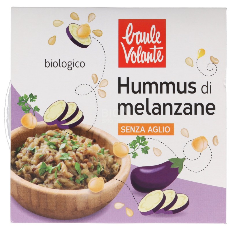 HUMMUS MELANZANE 180GR BV
