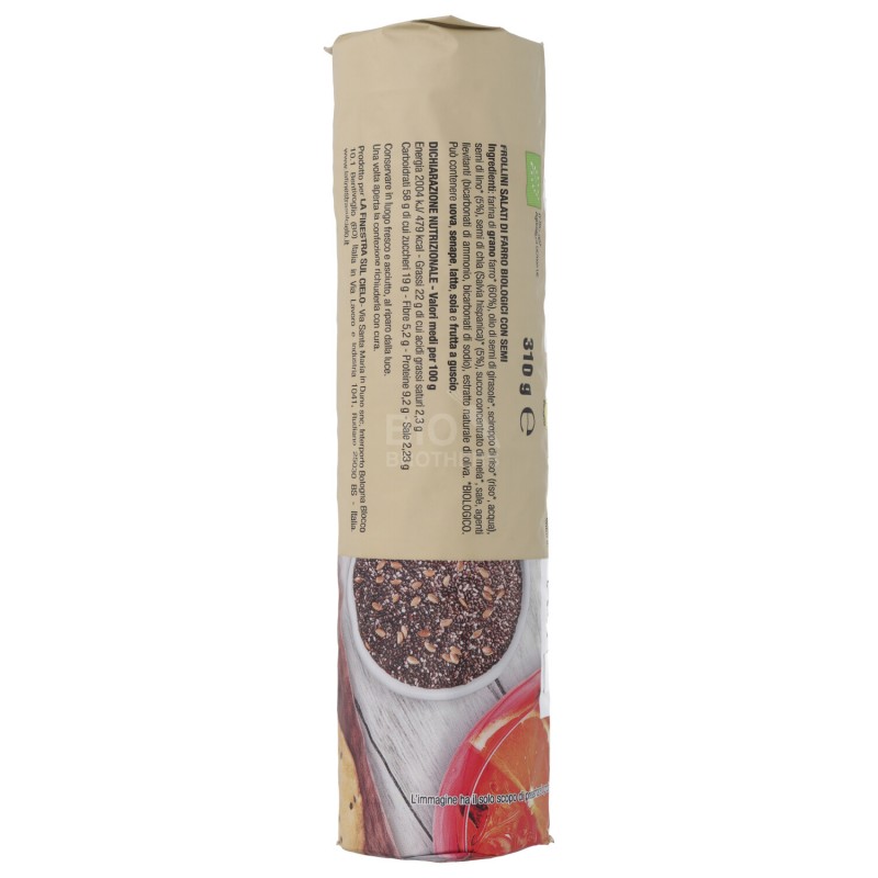 Frollino Salato Biologico ai semi