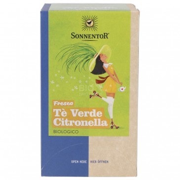 TE' VERDE CITRONELLA BIO FILT.18X1.2G SNN TE' VERDE CITRONELLA BIO FILT.18X1.2G SNN