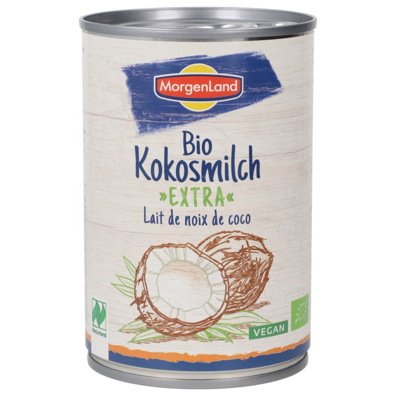 Latte di cocco Bio per cucinare in lattina