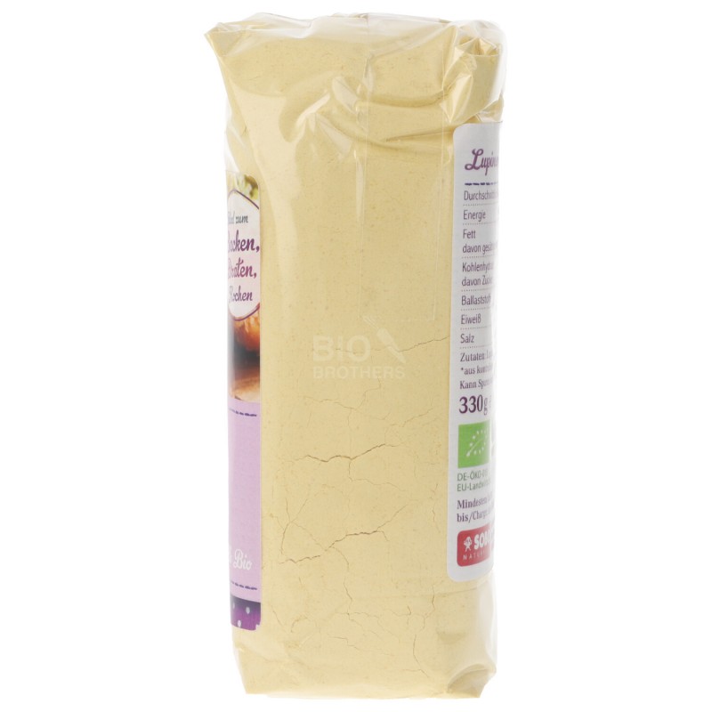 FARINA DI LUPINI BIOLOGICA 330G SOBO