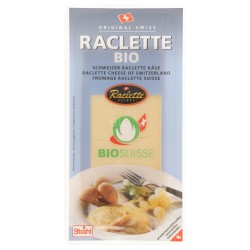 Raclette svizzero biologico a fette