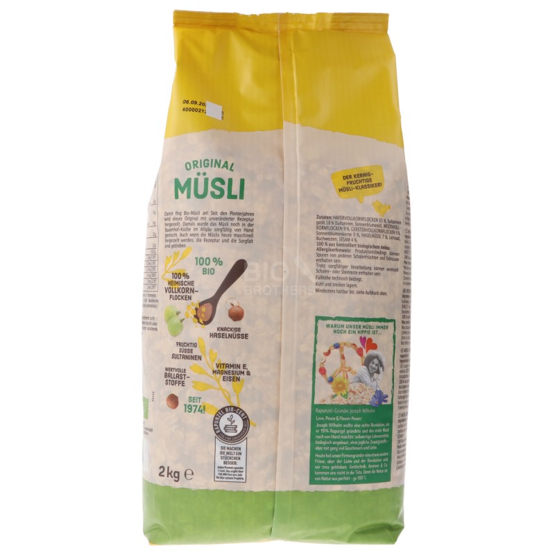 Müsli Original Biologico formato XXL