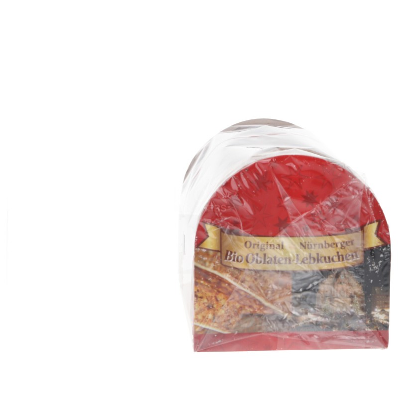 Panpepato Biologico IGP di Norimberga ricoperto cioccolato e glassa